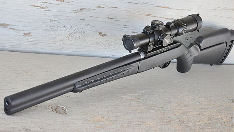 Ruger American Target Rifle .22 and Silent-SR Suppressed Barrel ...